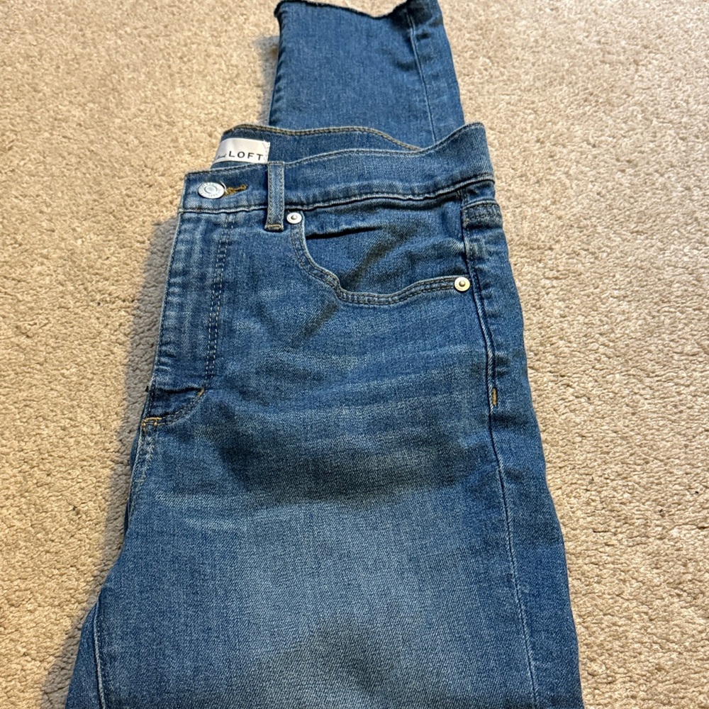 LOFT Classic Blue Jeans
